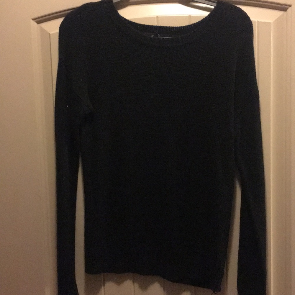 Forever 21 super basic black sweater